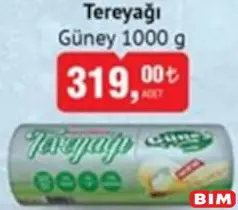 GÜNEY TEREYAĞI 1000 G